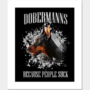 Doberman Pinscher - Dobermann Posters and Art